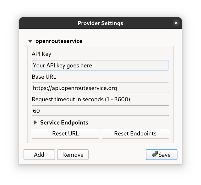 Configuration GUI