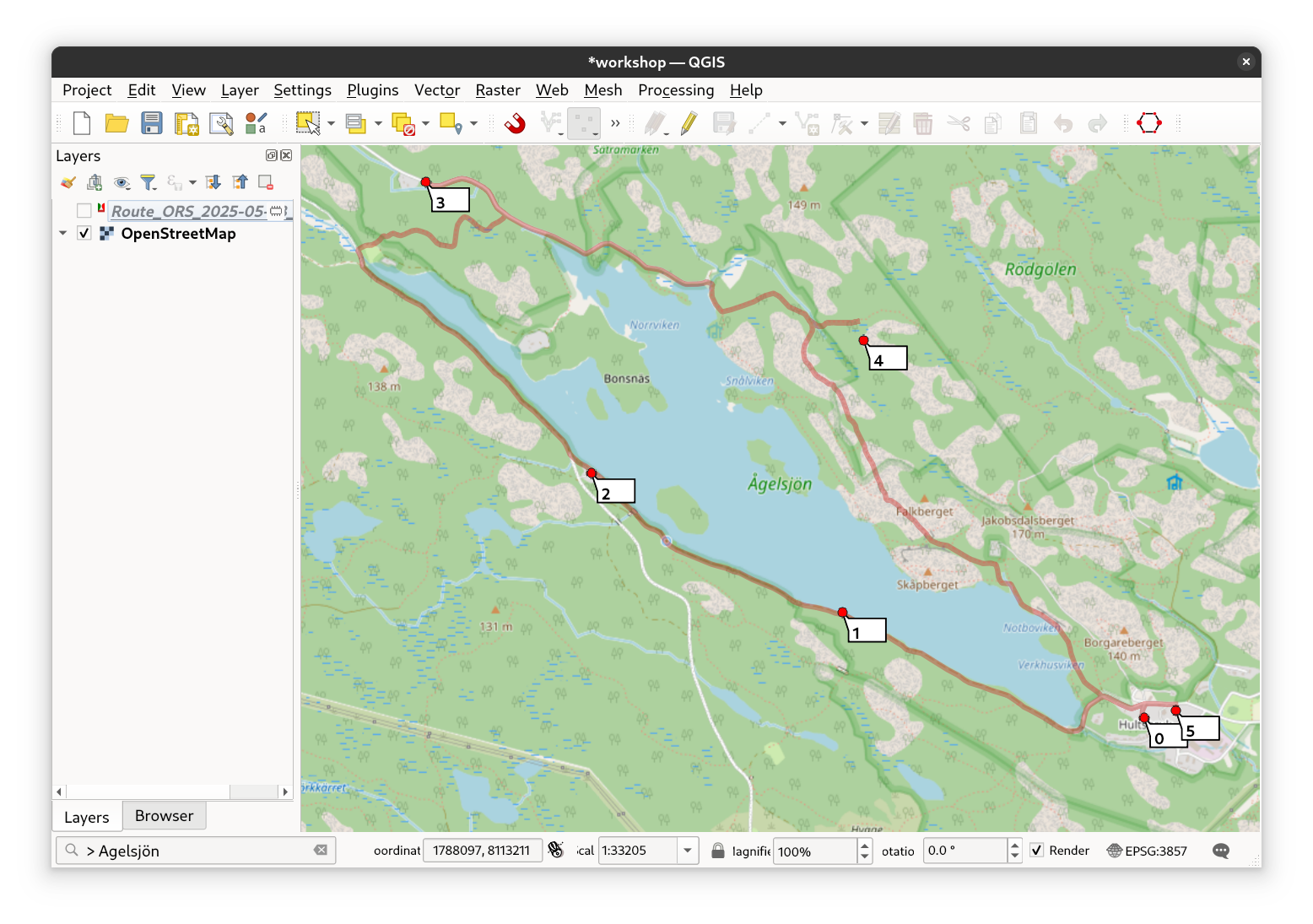 Digitize with the live preview
