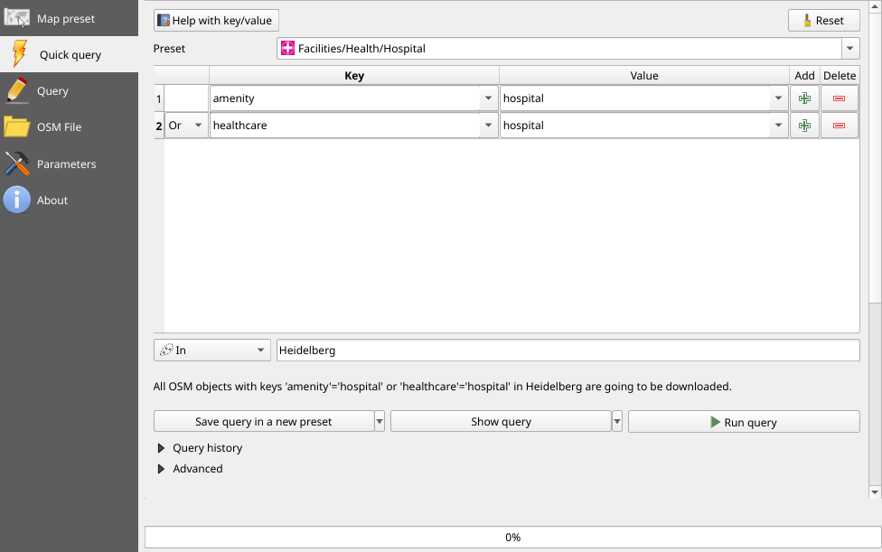 QuickOSM Plugin
